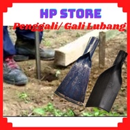 Cop Chop Tanah Lengkung Gali Lubang  Gali Tapak Poko Pencapak Besi  Soil Dig Shovel  Penggali  Pengk