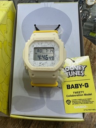 BABY-G x TWEETY 翠兒 特別版 BGD-565TW-5DR  BGD-565TW-5 BGD565TW CASIO TWEETY LOONEY TUNES Baby-G Casio手錶