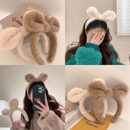 Beautiful furry bunny ears headband
