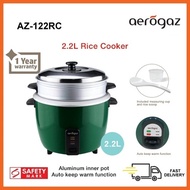 Aerogaz AZ-122RC 2.2 Litre Rice Cooker WITH 1 YEAR WARRANTY