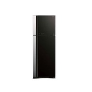 HITACHI 550L 2 DOOR FRIDGE RVG690P7MSGBK (GLASS BLACK)