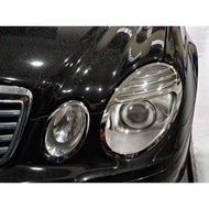 全新賓士BENZ W211 07樣式鍍鉻大燈燈框組  E200K E320 E240 E350 製