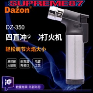 4 Flame Jet Lighter  Butane Lighter Refillable Windproof Lighter Adjustable Flame Butane Lighter Dz 