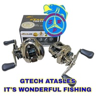 Reel Bc Gtech Toples 1001Hg Ceramic Ball Bearing