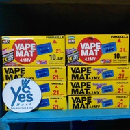 Vape MAT 4.1 MV Refil Contents 21pcs Lavender Blooming Floral Mosquito Repellent Burns Aglaonemala M