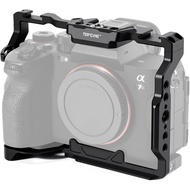 A7V Camera Cage Compatible with Sony Alpha 7RV/7V/7IV/7III/A7RIII Camera Full Cage with Arca Bottom