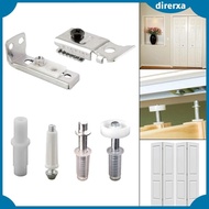 [Direrxa] Bifold Door Hardware Set Stainless Steel Door Installation and Repair Set