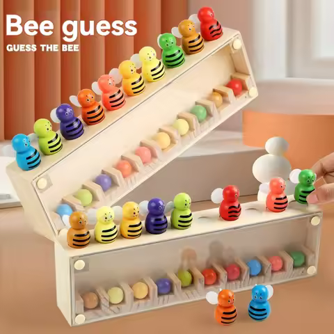 Logical Thinking Memory Board Game Kids Toys Interaction Color Matching Smart Montessori Education C