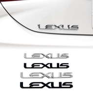 ABS/Metal Car Rear Trunk Emblem Badge Sticker for Lexus Logo ES300 IS300 IS350 ES250 ES350 IS250 CT2