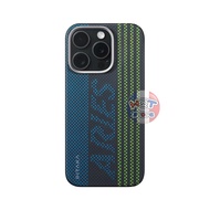 Ốp lưng sợi carbon PITAKA Aries Collaborative Luminous Case cho IP 16 Pro Max mỏng nhẹ