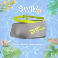 Private Structure Swimwear Hipster - Sand Grey [4585]