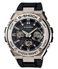 附台灣卡西歐保卡才是公司貨【時間光廊】CASIO 卡西歐 G-SHOCK 絕對強悍 太陽能 GST-S110-1A