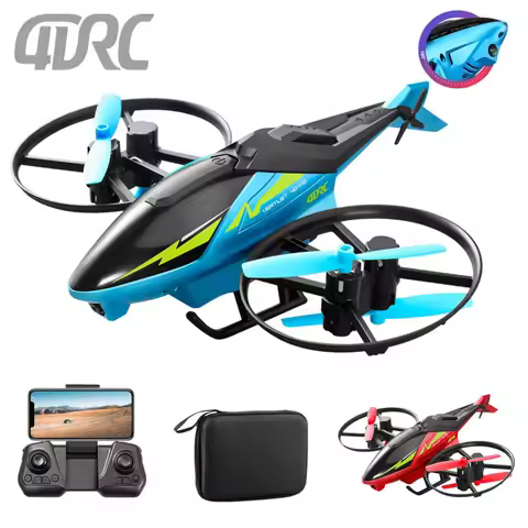 4DRC Mini M3 4.5CH RC Helicopter 2.4G 3D Aerobatics Altitude Hold Helicopter with Camera Remote Cont