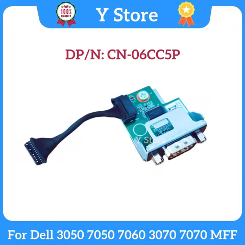 Y Store Original For Dell 3050 7050 7060 3070 7070 MFF Serial Port Module Interface 6CC5P 06CC5P C4P