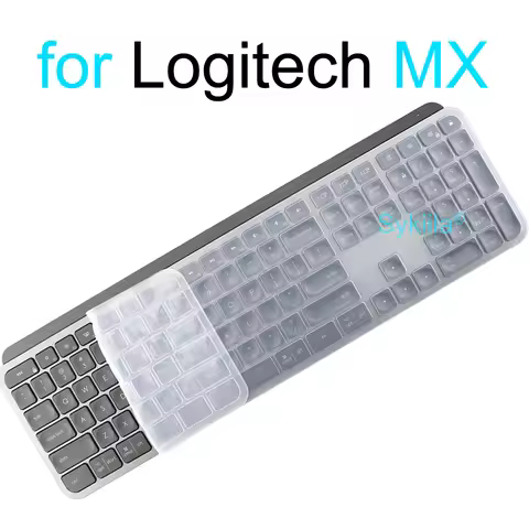Keyboard Cover for Logitech MX KEYS S Mechanical Plus for Mac for Logi Protective Protector Skin Cle
