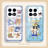 IQOO 15R 15 Phone Case iqoo 15r 13 12 Pro Protective Case Transparent Cartoon Cute Shock-resistant P