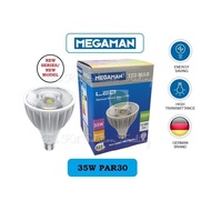 Megaman PAR30 35W E27 LED Bulb (SIRIM) || Light Bulb Mentol Lampu (3000K/4000K/6500K)