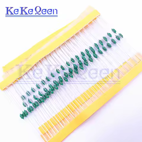 20PCS 0204 1/8w Inductor Color ring inductance 0.1UH 0.27 0.33 0.47 1UH 1.2 1.5 3.3 3.9 4.7 8.2 10 2
