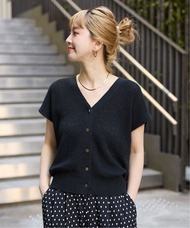 B.C STOCK 《追加5》手洗い可 / リネンコットンベスト ベーセーストック トップス ベスト・ジレ ベージュ ブラック ホワイト【送料無料】