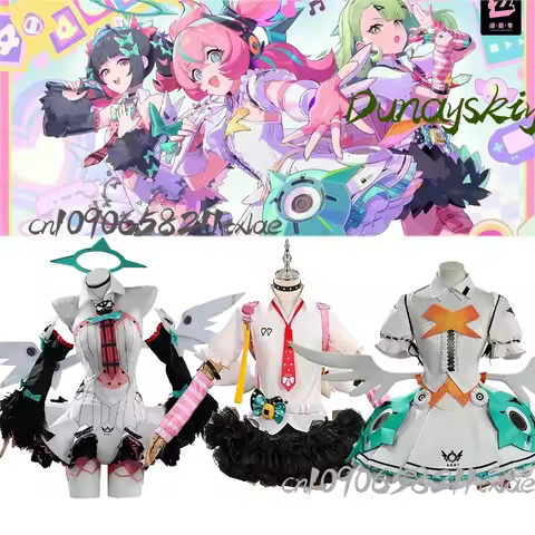Zenless Zone Zero Delusional Angel Nangong Yu Aria Sunna Women Cosplay Costumes Wigs Props Skirt Lol
