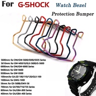 Watches Accessories Watch Case Protection Bumper for G-SHOCK GA-110 100 GD-120 5600 5610 6900 ga2100 gg1000 GA700 Men Metal Anti-collision Protection Bumper