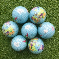 Globe Ball Bright Color Multipurpose Double-Layer World Earth Globe Golf Ball Eco-friendly Sport Golf Ball for Snow Court Balls