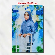 MDF PHOTO PRINTING 20x30CM + MDF WOODEN FRAME WALLDECOR PHOTO/ FADE-RESISTANT ANTI-FADE/ frame photo