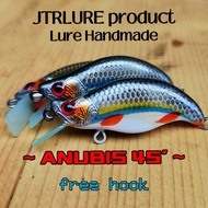 LURE ANUBIS-4s |LUREMINNOW|LUREHANDMADE| WOODEN LURE |JTRLURE