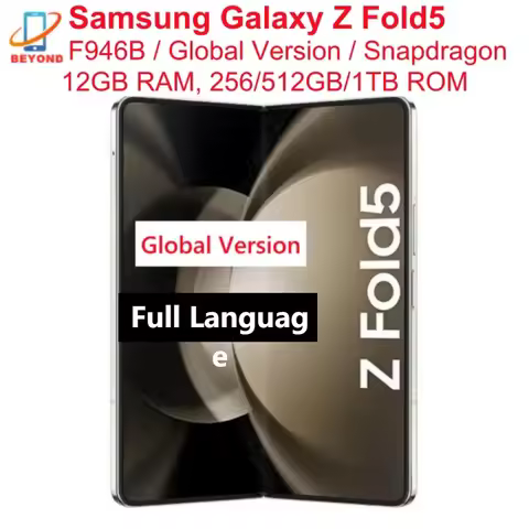 Samsung Galaxy Z Fold 5 Fold5 5G F946B Global Version Original 7.6" AMOLED 12GB+256/512GB ROM Snapdr