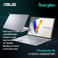 Asus Vivobook 16 A1605V-AMB687WS Laptop(Aeon Credit Services-36 Monthly Installments)