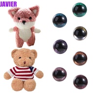 JAVIER Safety Eyes for Amigurumi, Amigurumi 12mm Safety Eyes for Crochet, Crystal Cat Eyes Stuffed A