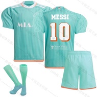 2024-25 Inter Miami CF Second Away Kit Kids Soccer Jersey MLS Messi Sports Sets with Socks