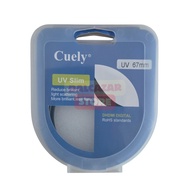 Cuely UV Filter Lens Protector 67 mm 67mm Universal Mirrorless DSLR Camera