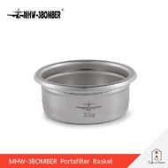 MHW-3BOMBER Portafilter Basket  ตะกร้ากรองผงกาแฟ สำหรับก้านชง 58mm ความจุ 9/18/22 g