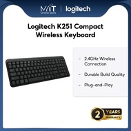 Logitech K251 Compact Wireless Keyboard (Graphite)
