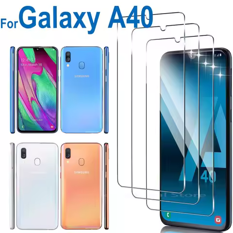 For Samsung Galaxy A40 Screen Protector Tempered Glass