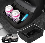Canvcle Rear Center Console Organizer for 2024-2025 2026 Toyota Land Cruiser 250 5-Seat Accessories,