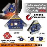 Stainless Steel Magnet Welding Holder Magnetic Welding Angle Locator 3" 55LBS (25Kg) or 4"110LBS (50