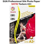 Kertas Foto Doff Silky Texture A3 A3+ A3 Plus Kulit Jeruk - SUN Professional Photo Paper 265 gsm Glo