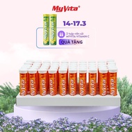 Box of 50 tubes of effervescent tablets with vitamins C, B and nutrients -TPBVSK MYVITA MULTI - enha