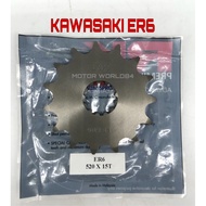 RK FRONT SPROCKET KAWASAKI ER6 / VERSYS 650 520 { 14T 15T 16T } SPROCKET DEPAN RK JAPAN KAWASAKI VER