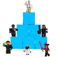Roblox Action Collection - Series 9 Mystery Figure 6-Pack [Includes 6 Exclusive Virtual Items] , Blu