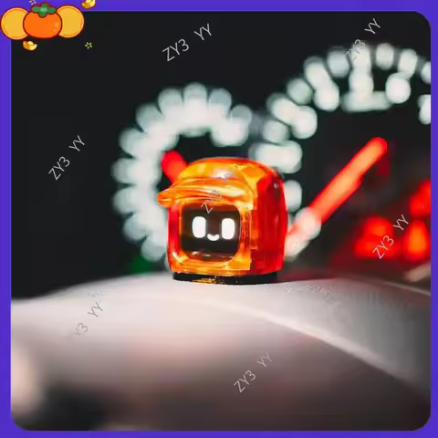 Dasai Future Series Mochi 3rd Gen LED Light Car Robot Ornament Luminous Interior Decor Figurine New 