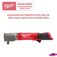 MILWAUKEE M12 FRAIWF12-0 M12 FUEL 1/2” Right Angle Impact Wrench (BARE TOOL)