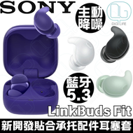 SONY - Sony LinkBuds 系列 | LinkBuds Fit WF-LS910N 無線降噪耳機｜紫色