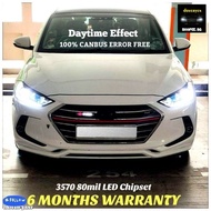 Hyundai Elantra AD - HB3 H7 HB4 6.5k White Canbus LED Headlight / Fog Light Bulb - ⭐Error Free