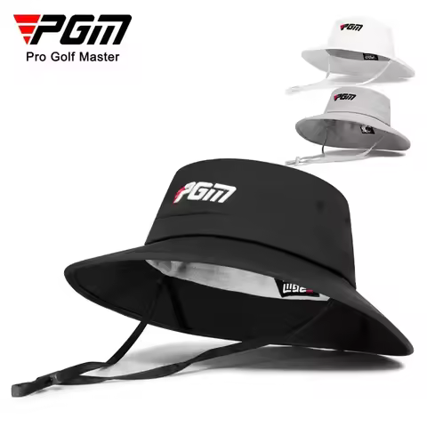 PGM Men/Women Golf Hat Adjustable Windproof Rope Cap Waist Sweat-absorbing Band Fisherman Hats MZ059