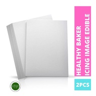 Wafer Paper A4 Size 2PCS / Edible Image Icing Paper / Halal / Ready Stock