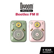 Divoom Beetles-FM II Mini Bluetooth Speaker with FM Radio