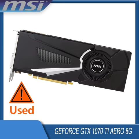 MSI Geforce Gtx 1070 Ti 8Gb Gddr5 Graphics Card 1070 8 Gb Gpu 1070 8G